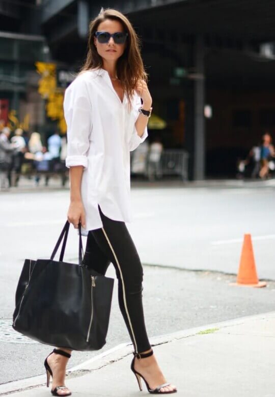 Leggings with shirt