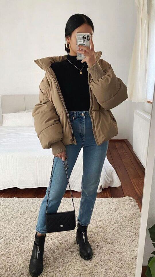 Bow with jacket