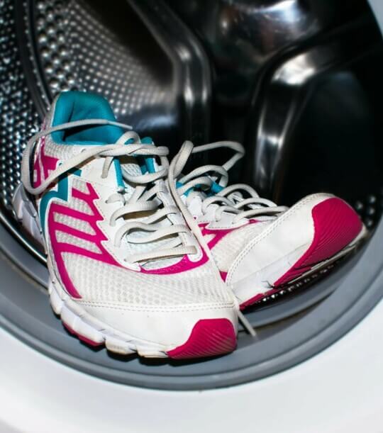 Can I wash my sneakers in the washing machine