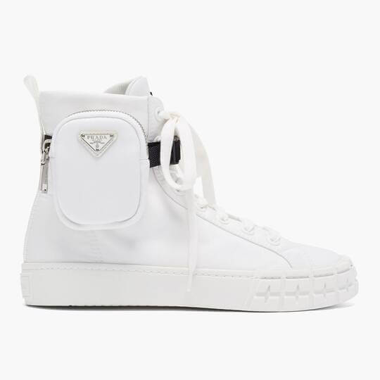 Leather sneakers