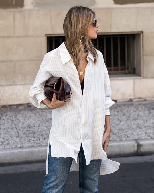 Shirt with jeans