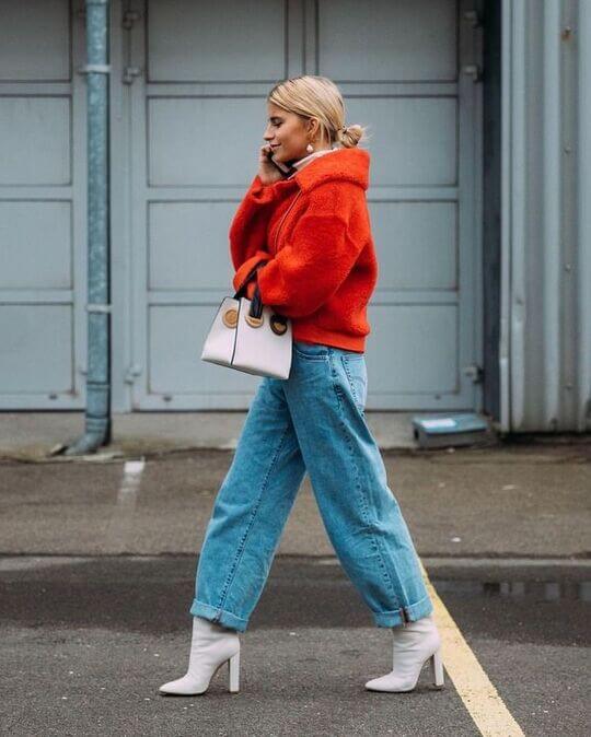 With short coat