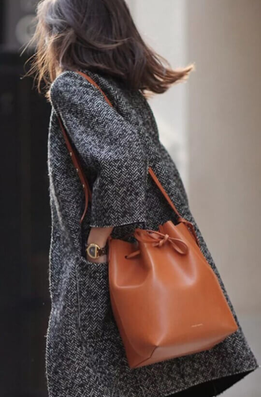 Bag with coat