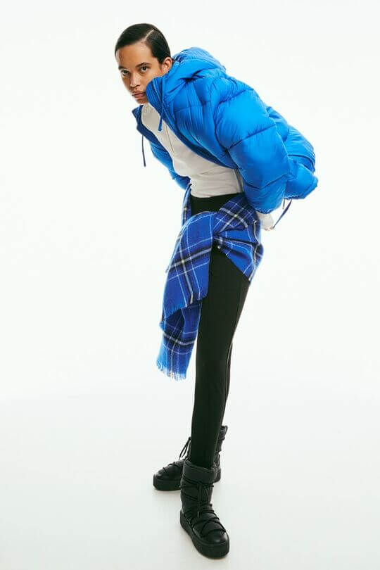 With down jacket