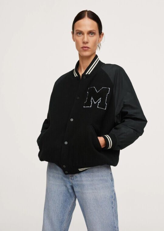 Sports bomber from Mango