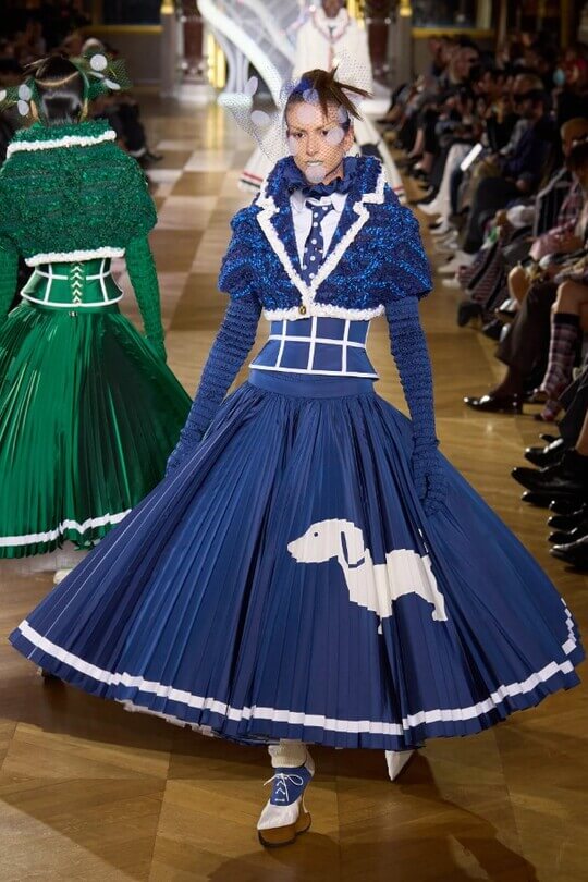 Dress with pleated skirt Thom Browne