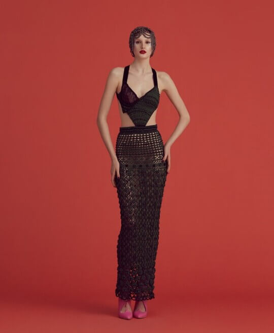Ulyana Sergeenko dress