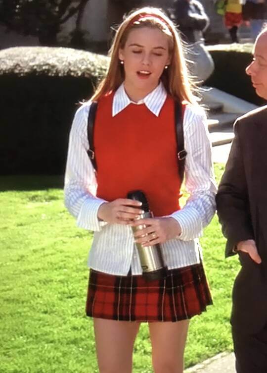 Alicia Silverstone's vest