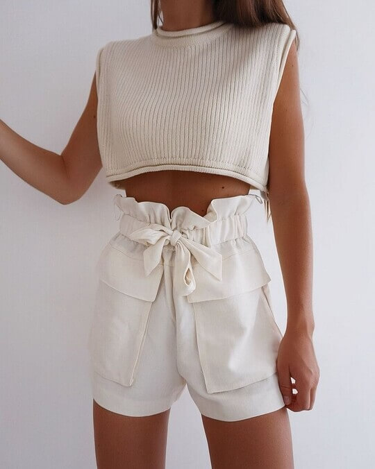 Shortened vest