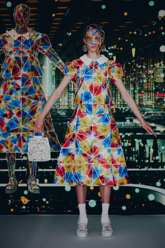 Geometric print by Anrealage