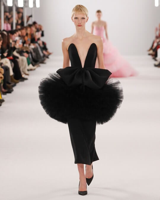 Black Carolina Herrera dress