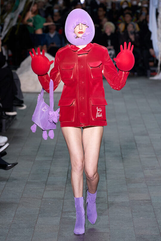 Central Saint Martins Ma show in London