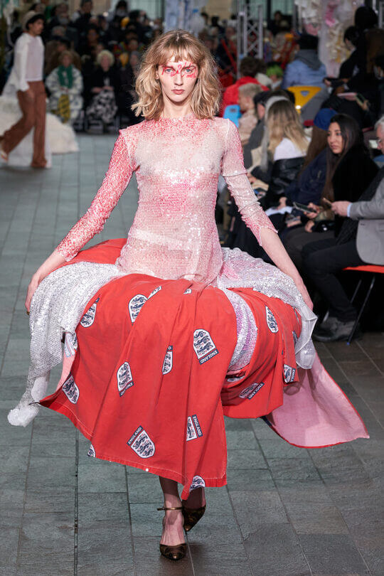 Central Saint Martins Ma at London fashion week 