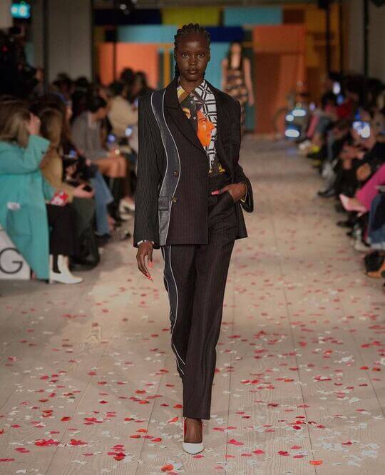 English style at LFW