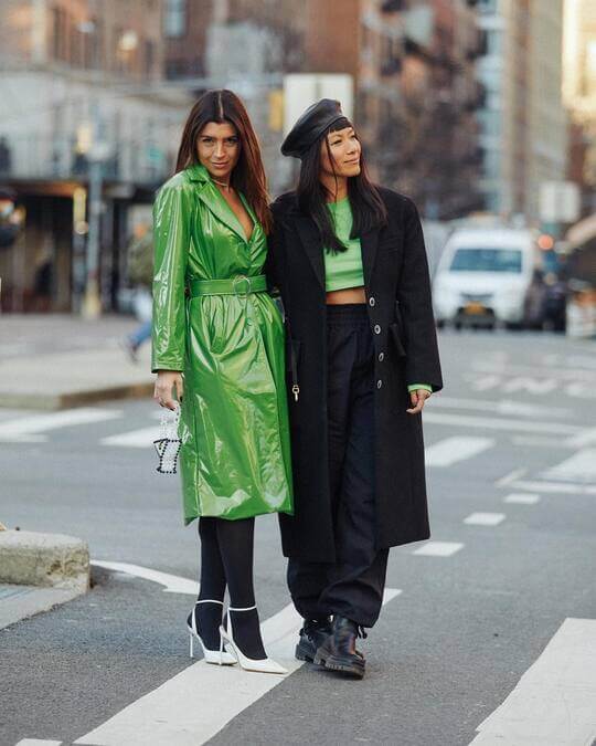 NYFW photo from the street