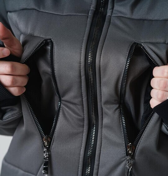 Ergonomic jacket