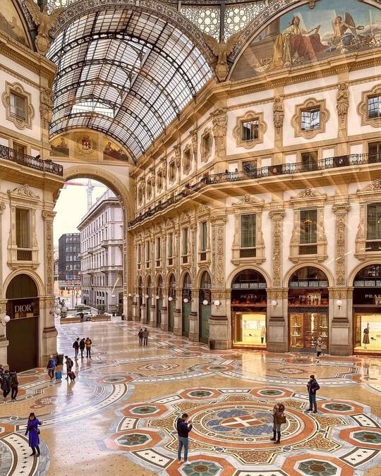 Gallery in Milan