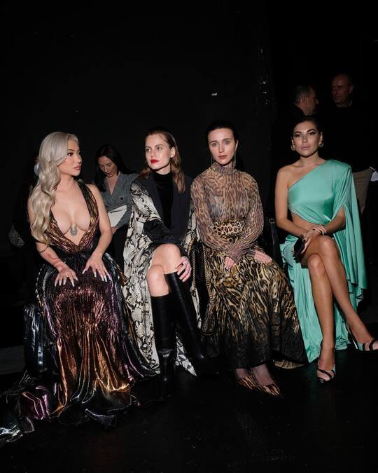 Guests of Milan Fashion Week