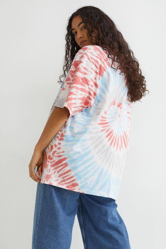 T-shirt H&M in tai-dai technique