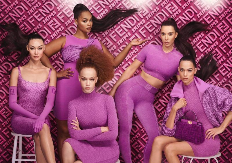 collaboration of Kim Kardashian and Fendi