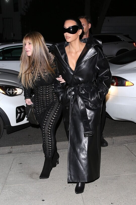 Kim Kardashian in Balenciaga clothes