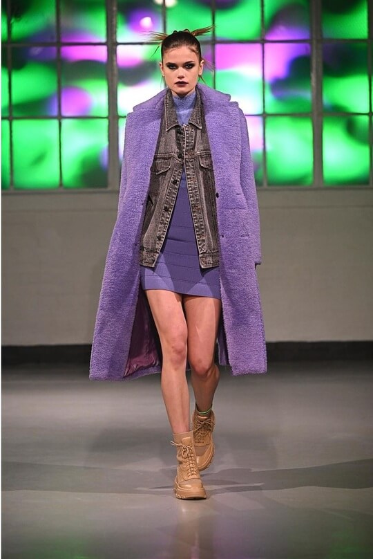 Color of the year at London fashion show