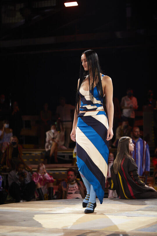Striped dress