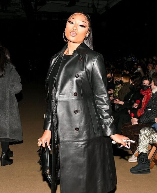 Megan Thee Stallion at the NYFW show