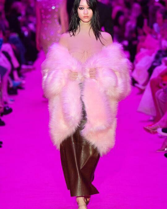 Fur cape from Sportmax