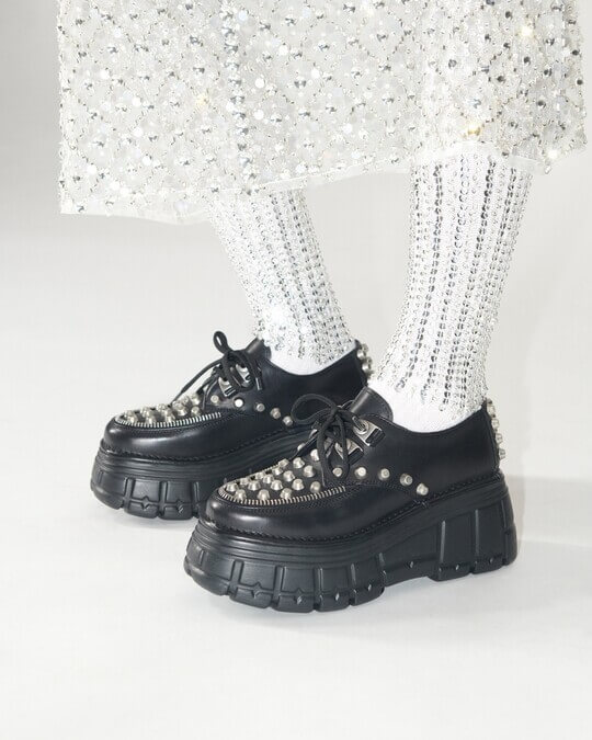 Miu Miu platform boots