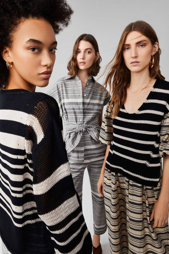 Striped print by Piazza Sempione