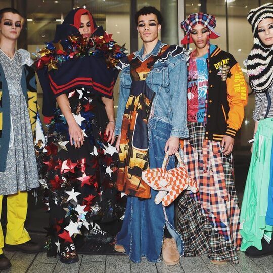 Matty Bovan collection at LFW