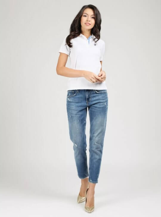 Polo with jeans