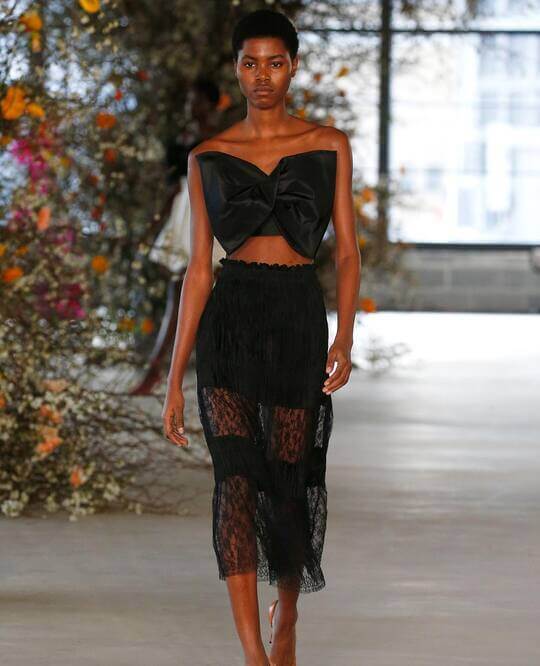 Transparent skirt Jason Wu