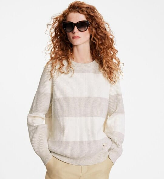 Wool and cotton striped pullover, Louis Vuitton