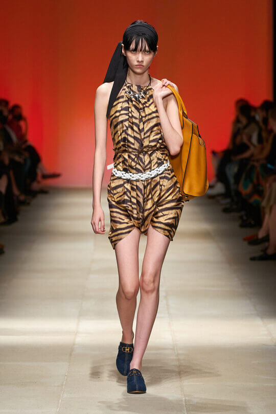 Tiger print by Salvatore Ferragamo 
