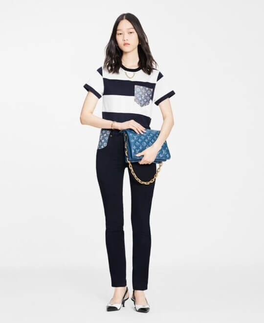 Skinny with patch pocket