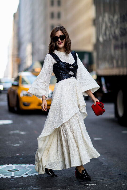 Top over the dress