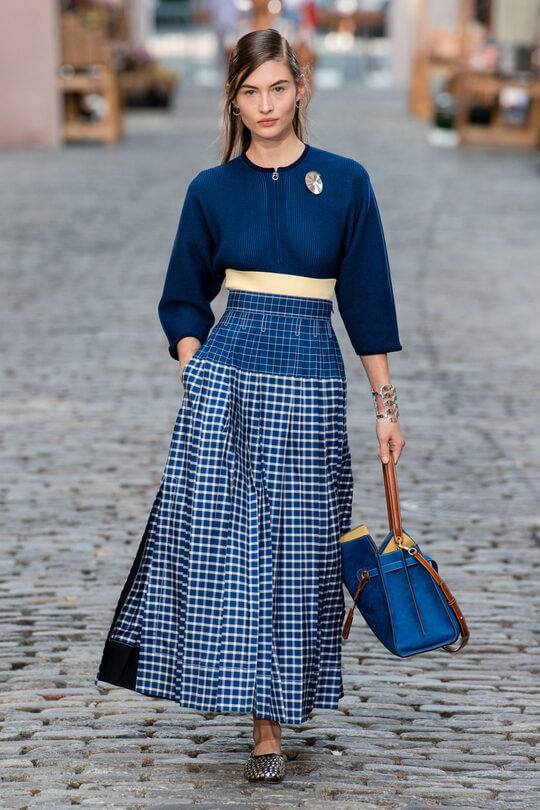 Plaid skirt by Tory Burch 