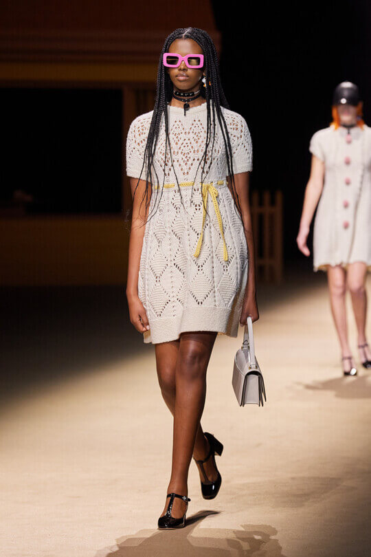 Knitted Coach Dress 