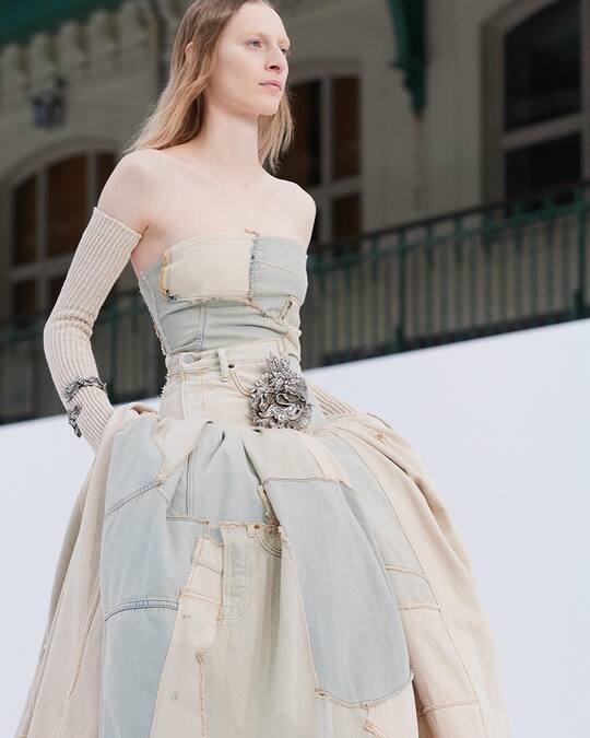 Patchwork dress Acne Studios