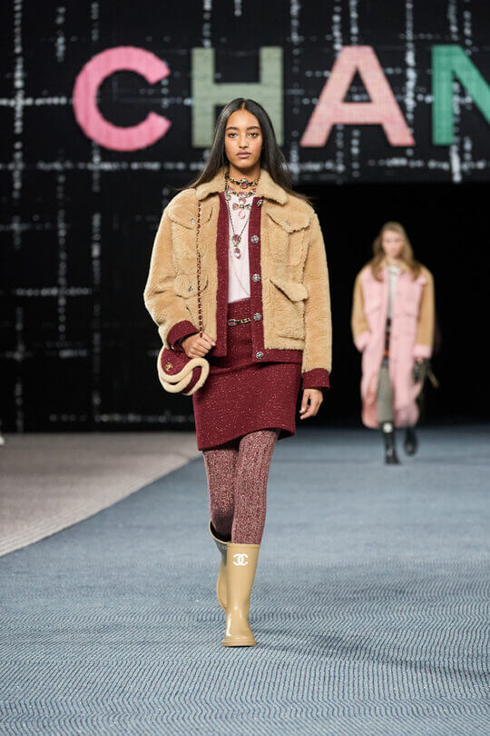 Collection autumn winter from Chanel in Paris