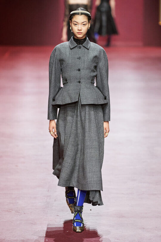Suit with skirt from Dior from the fall-winter collection