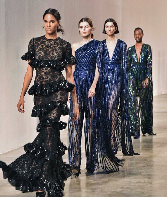 Elie Saab at Paris Fashion Week Fall Winter 2022 2023