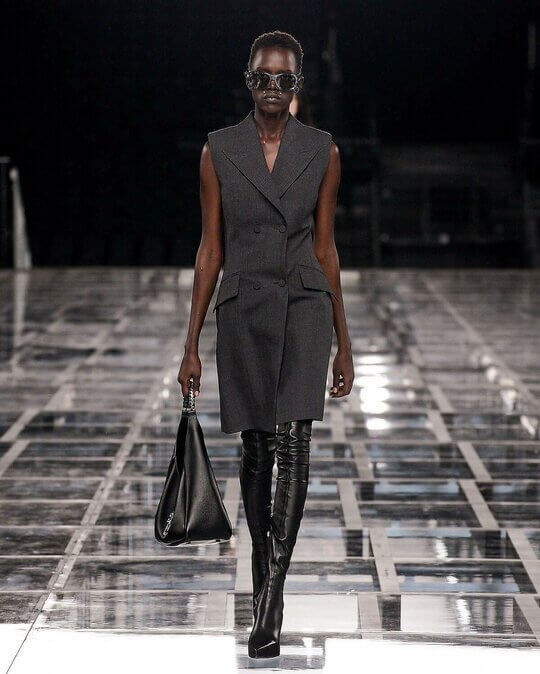 Givenchy dress at PFW AW 2022-2023