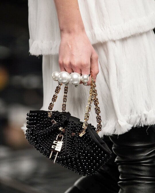 Bag with pearls by Givenchy
