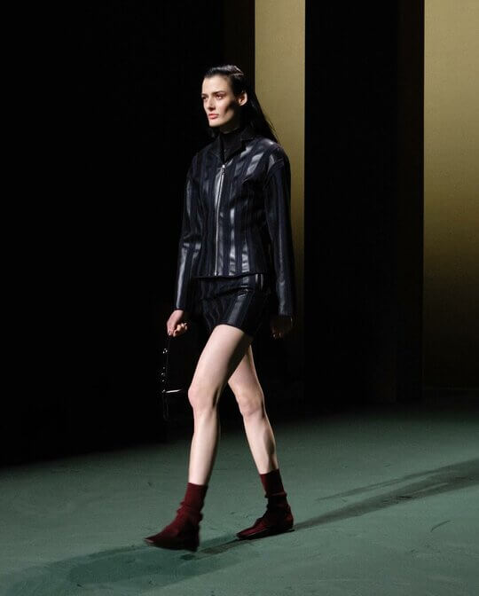 New Hermes collection at Paris Fashion Week
