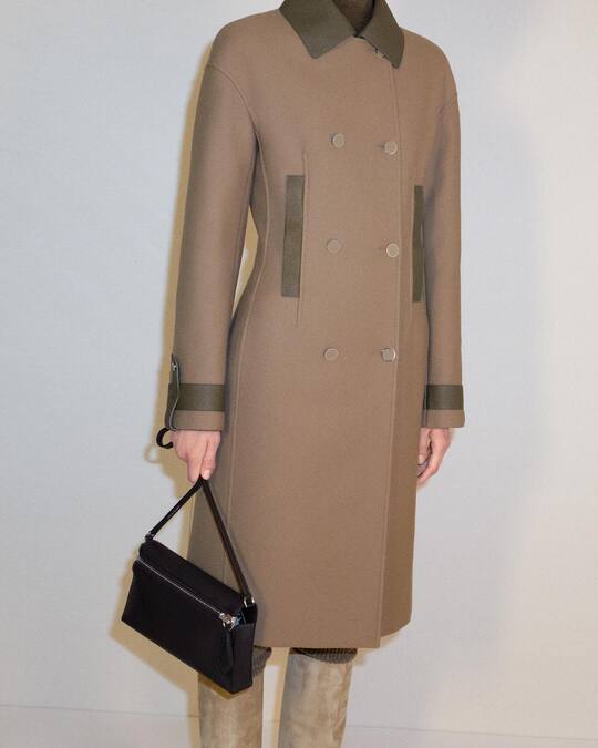 Coat from Hermes in business style
