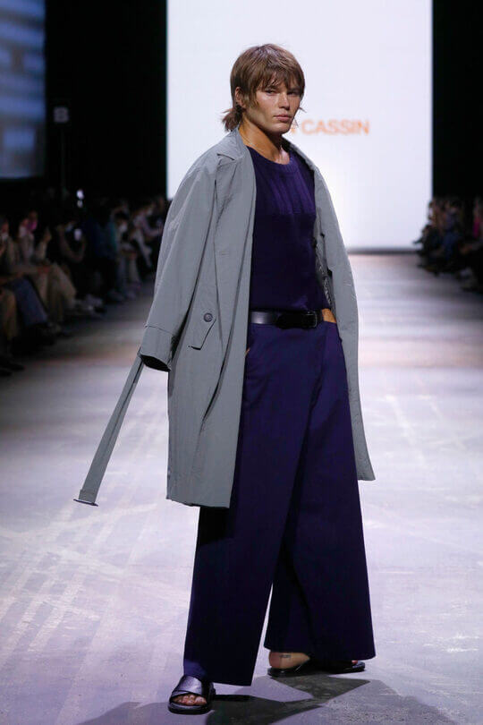 Justin Cassin collection at MBFW