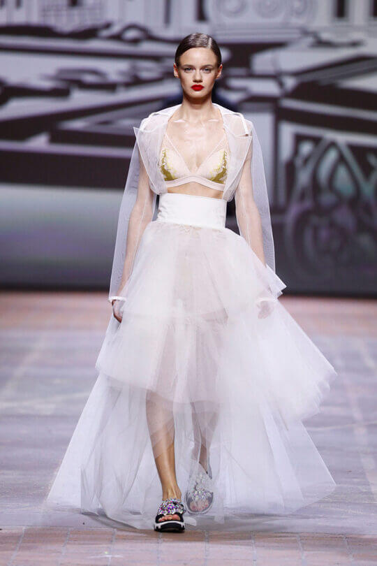 Presentation of Kilian Kerner at Berlin Fashion Week